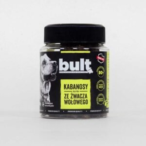 BULT Kabanosy ze Żwacza Wołowego przysmak dla psów wszystkich ras