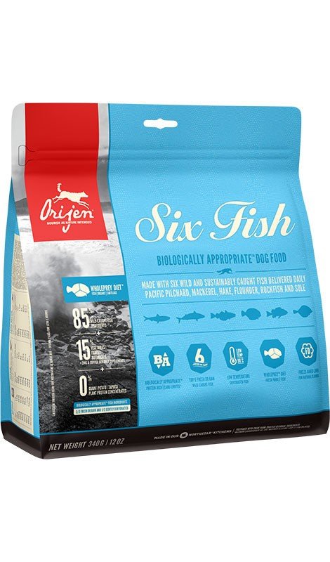 Orijen Six Fish Sucha Karma Super Premium dla Psa