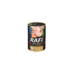 Rafi dla Psa - Mokra Karma z Przepiórką 400g.