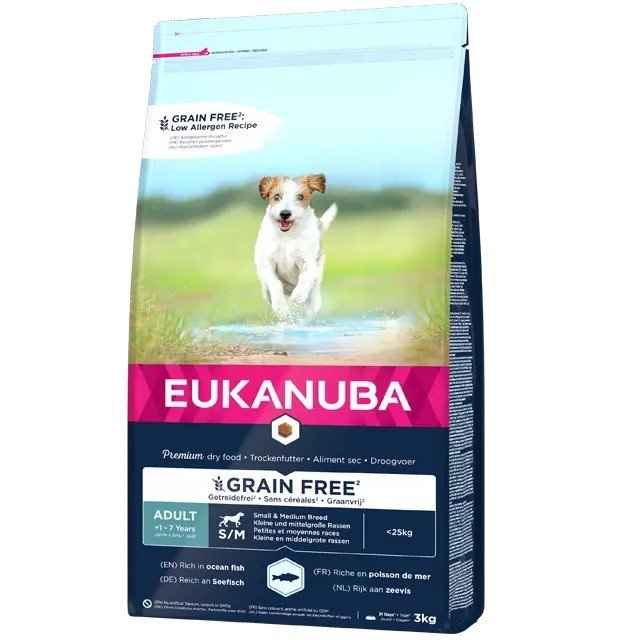 Eukanuba Adult S&M - Ryby oceaniczne | Karma Sucha Opakowanie 12kg