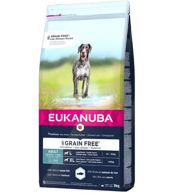 Eukanuba Adult Large - Ryby oceaniczne | Karma Sucha Opakowanie 12kg
