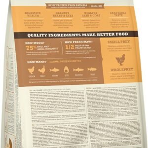 Acana Karma Sucha dla Kotów Wild Prairie Cat | Opakowanie 340g Tył