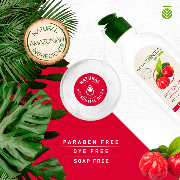 Wegańska formuła odżywki Pitanga "bez łez", nie zawierająca parabenów i mydła.