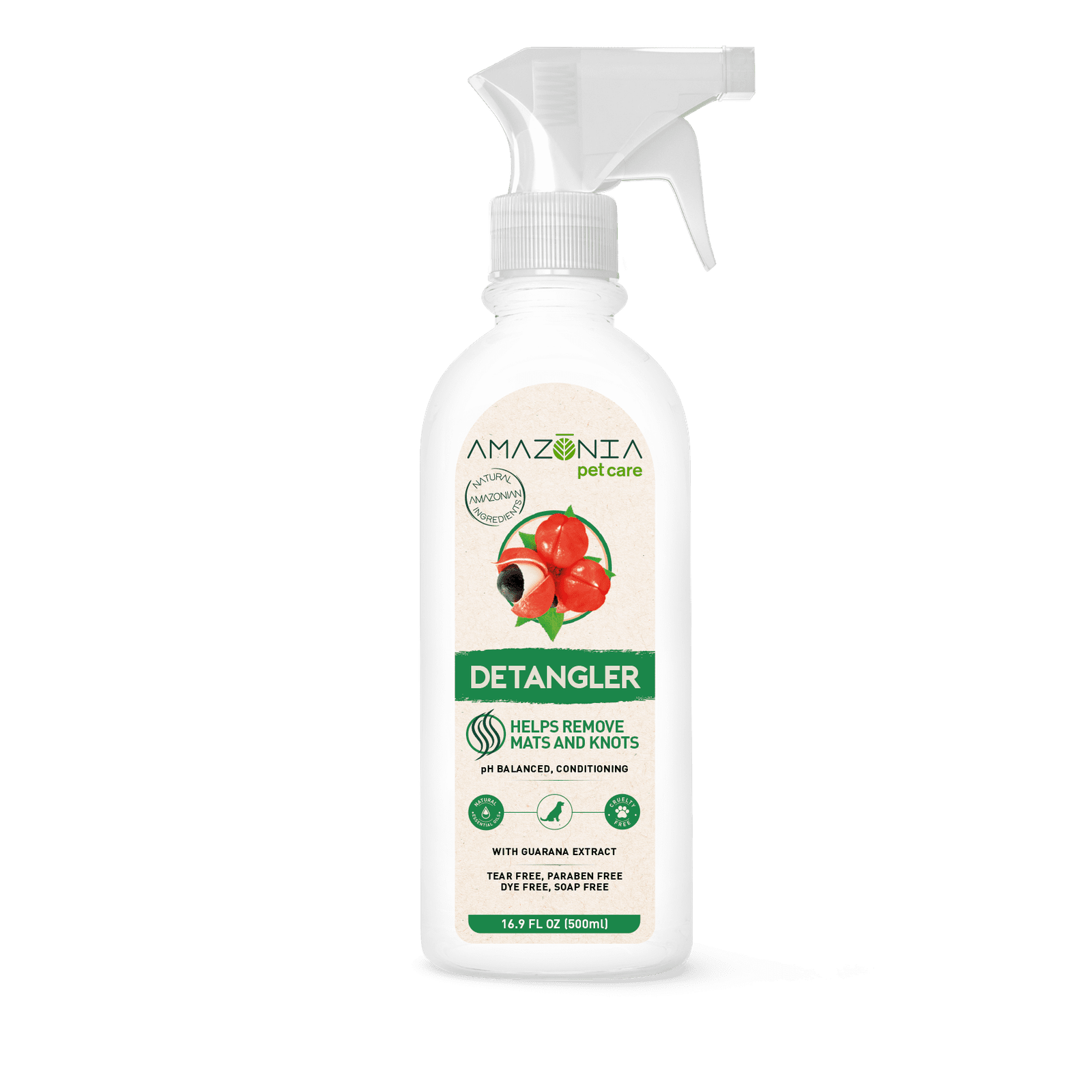 Rozkołtuniacz z Guaraną ułatwiający rozczesywanie kołtunów u psów.