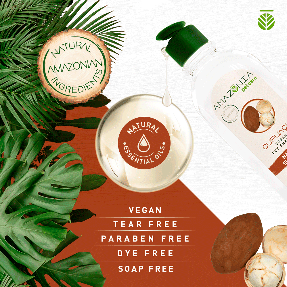 Wegańska formuła szamponu z Kakaowca "bez łez", nie zawierająca parabenów i barwników.