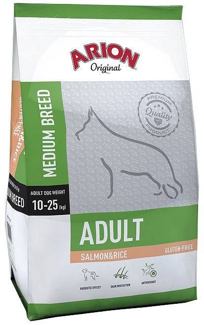 Arion Original Adult Medium Breed Salmon & Rice 12kg.
