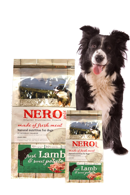 Karma Sucha dla psa: Nero Pure ► Świeża Jagnięcina