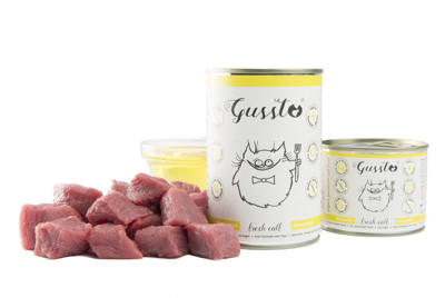 Gussto Fresh Calf świeża Cielęcina Mokra karma dla kota.