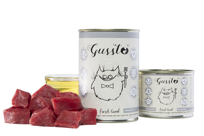 Mokra karma dla kotów: Gussto świeża Jagnięcina