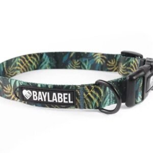 Obroża dla psa BayLabel - Le Bush | 5 rozmiarów dla psów.