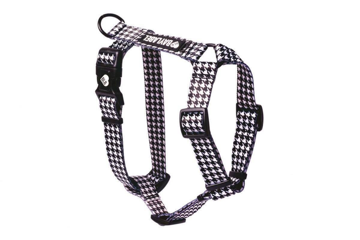 Szelki dla psa BayLabel Guard - Black & White | 4 rozmiary