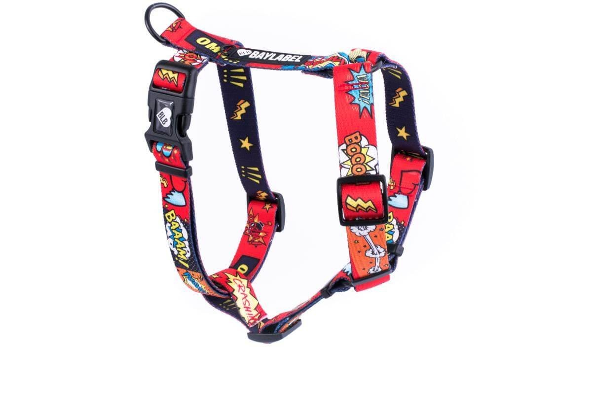 Szelki dla psa BayLabel Guard - Super Hero | 4 rozmiary