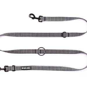 Smycz dla psa Baylabel Black & White - 3 rozmiary