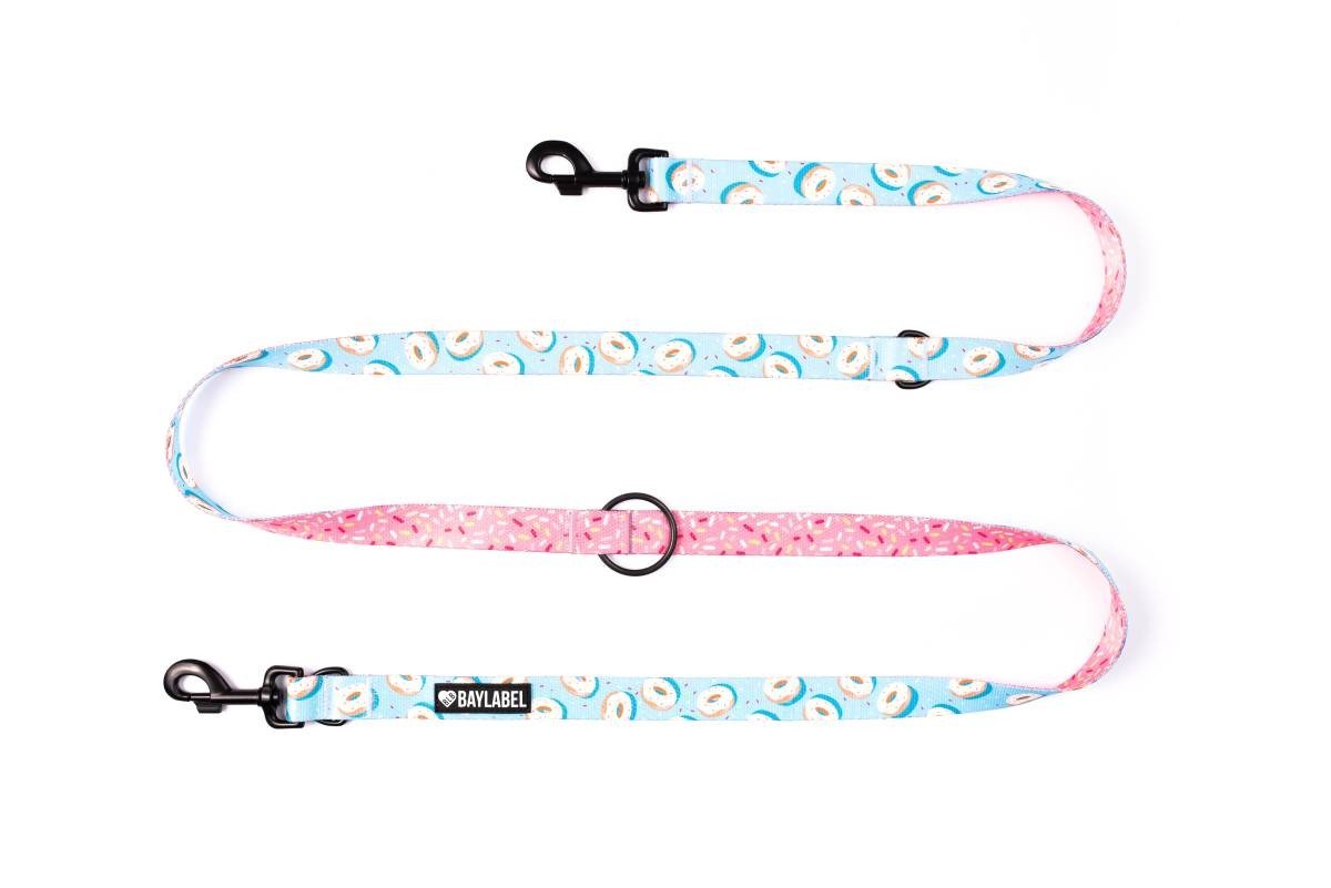 Smycz dla psa BayLabel House of Donuts - 3 rozmiary