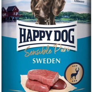 Hipoalergiczna Mokra Karma Happy Dog dla Psów z Dzika | Puszka 400g.