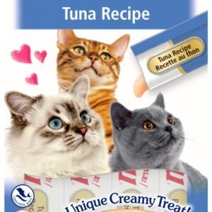 Inaba Creamy Churu Treat 4x14g - kremowy przysmak dla kota, tuńczyk