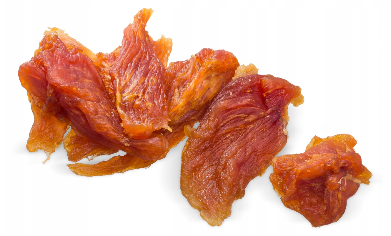 Filet drobiowy to naturalnie suszona przekąska dla psa w każdym wieku.